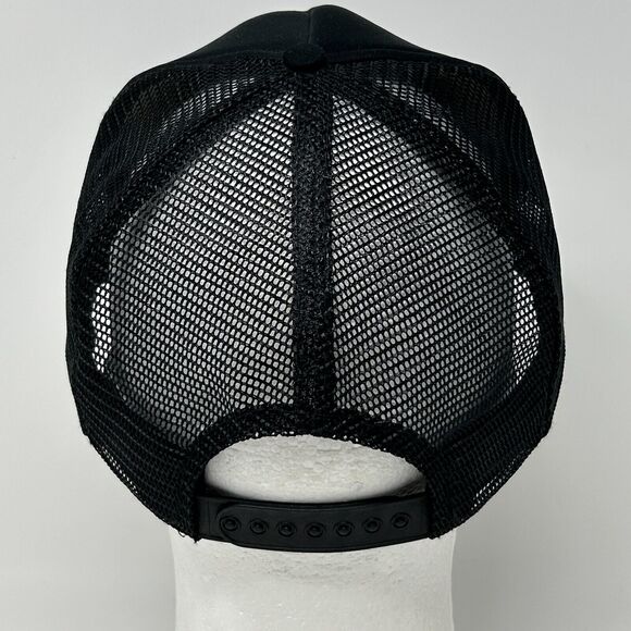 Vintage 90s Rayovac Batteries Trucker Hat Cap Battery Mesh Snapback Black - Picture 3 of 10